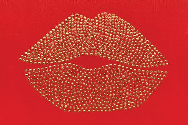 Lips: Three Kisses Of Love III by Alla GrAnde