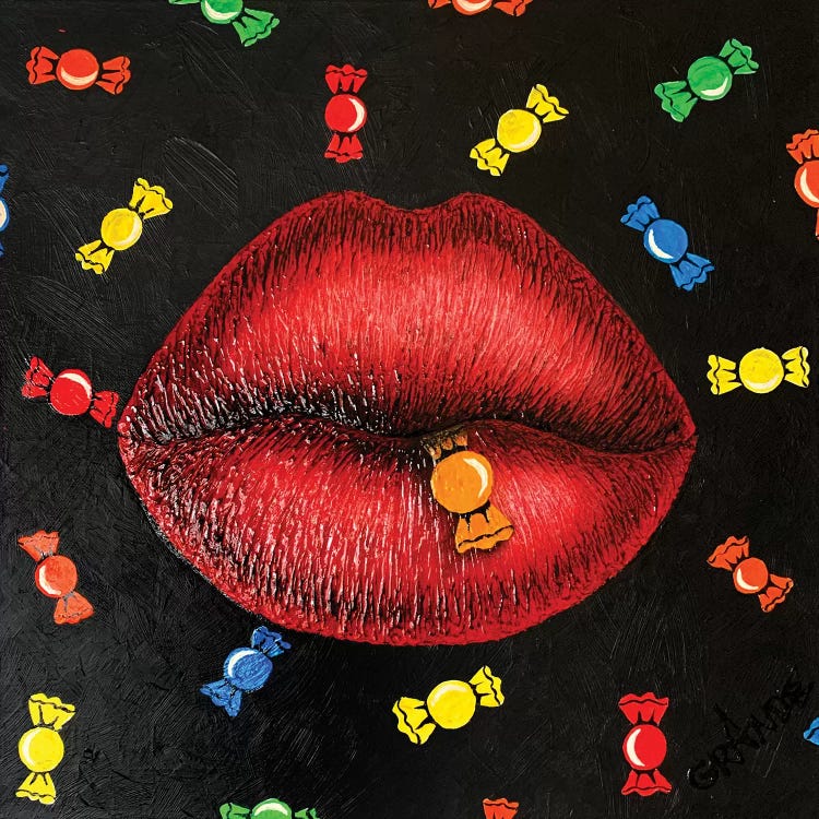 Sweet Lips by Alla GrAnde wall art