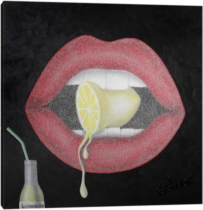 If Life Gives You Lemons, Make Lemonade Canvas Art Print - Alla GrAnde
