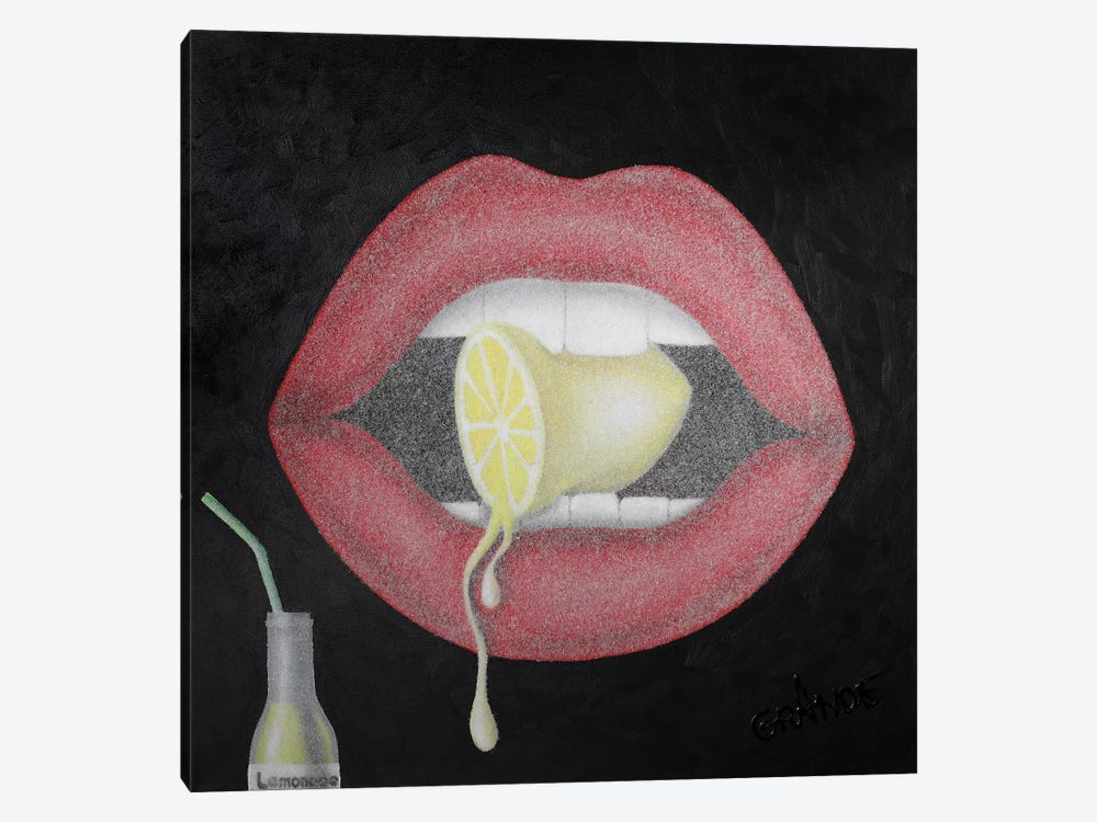 If Life Gives You Lemons, Make Lemonade by Alla GrAnde 1-piece Canvas Art Print