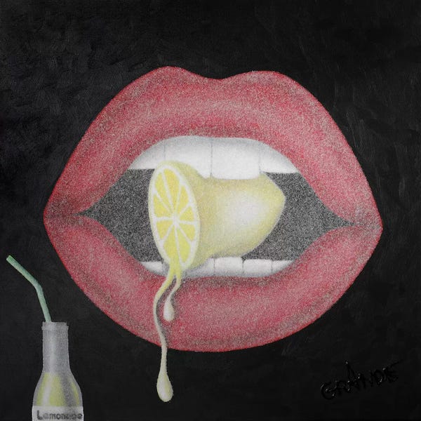 Lips: If Life Gives You Lemons, Make Lemonade by Alla GrAnde