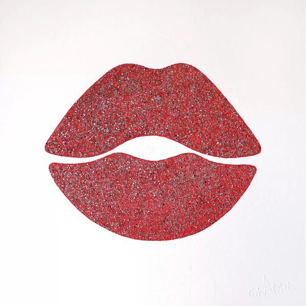 Gifts Inspired by Red: Mirror Red Lips by Alla GrAnde