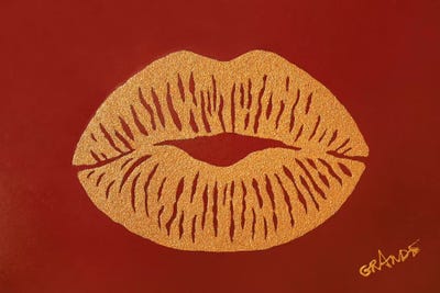 Lips Of Desert by Alla GrAnde framed wall art