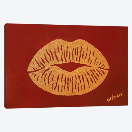 Lips Of Desert Canvas Print #LGA74} by Alla GrAnde Canvas Artwork