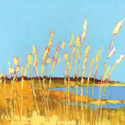 Pink Art - Canvas Prints: Wind by Ruth LaGue