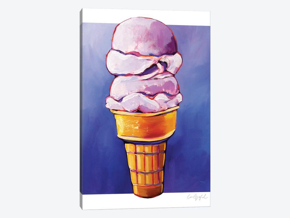 Ice Cream Skies by Laurel Greenfield 1-piece Canvas Wall Art