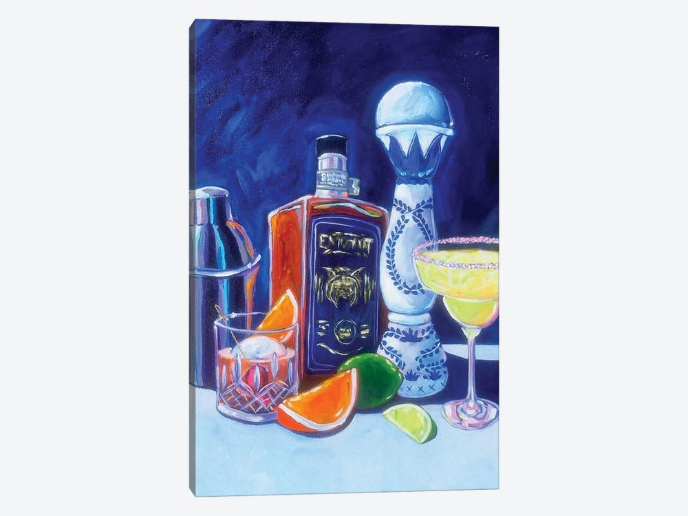 Margarita And Whiskey by Laurel Greenfield 1-piece Canvas Art