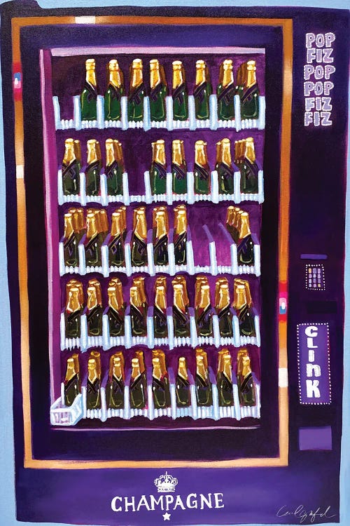 Champagne Vending Machine