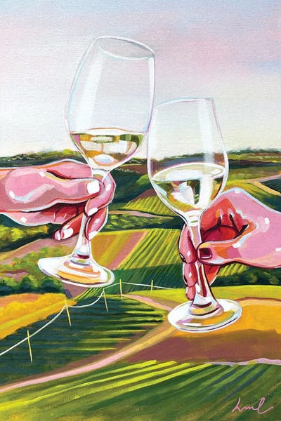 Laurel Greenfield: Wine Landscape by Laurel Greenfield