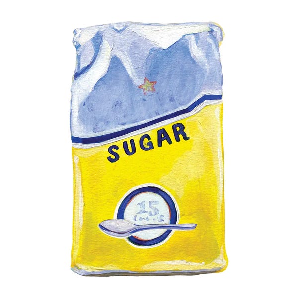 Cooking & Baking: Bag Of Sugar by Laurel Greenfield