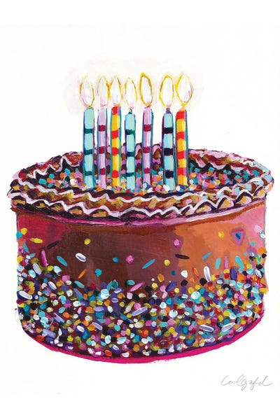 Similar To Wayne Thiebaud: Birthday Cake by Laurel Greenfield