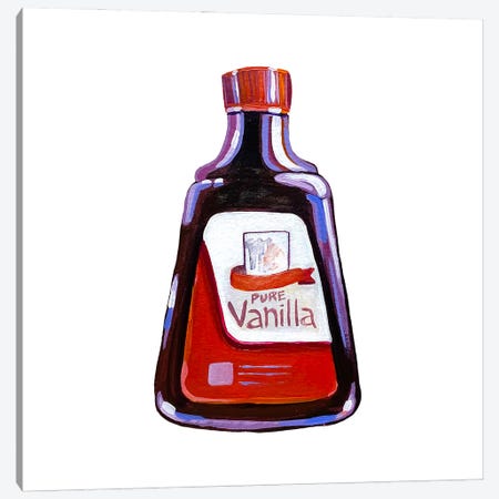 Pure Vanilla Extract Canvas Print #LGF121} by Laurel Greenfield Canvas Print