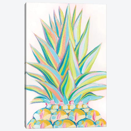 Pineapple Crown Canvas Print #LGF127} by Laurel Greenfield Canvas Wall Art