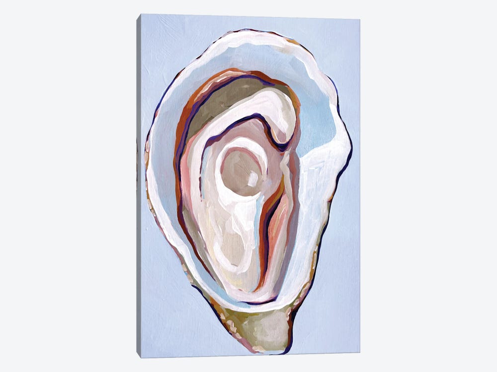 Oyster In Earthy Neutrals by Laurel Greenfield 1-piece Canvas Art