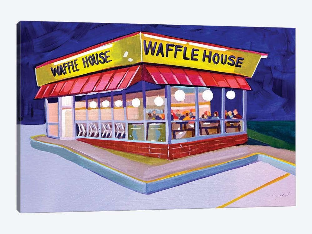 Waffle House At 2 AM by Laurel Greenfield 1-piece Art Print