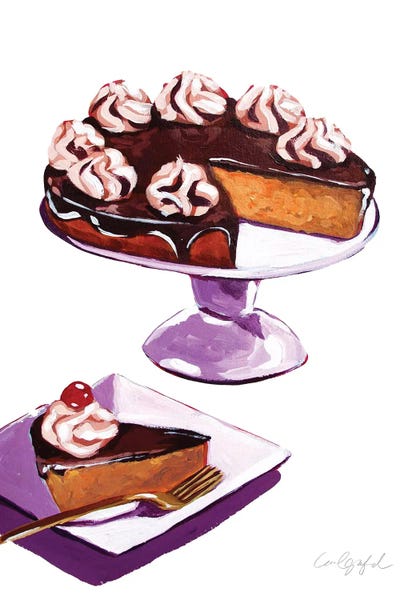 Laurel Greenfield: Boston Cream Pie by Laurel Greenfield