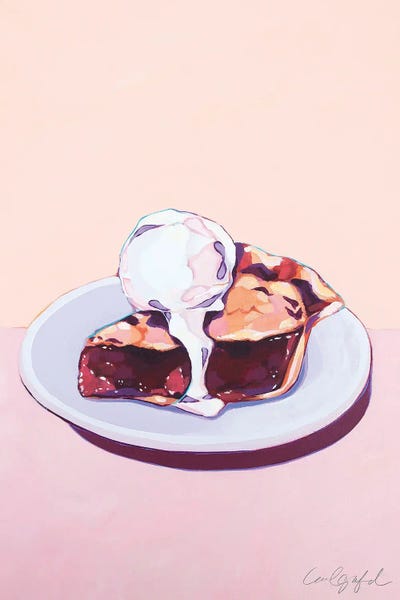 Laurel Greenfield: Cherry Pie A La Mode by Laurel Greenfield