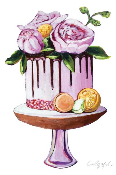 Laurel Greenfield: Dani Flowers Cake by Laurel Greenfield