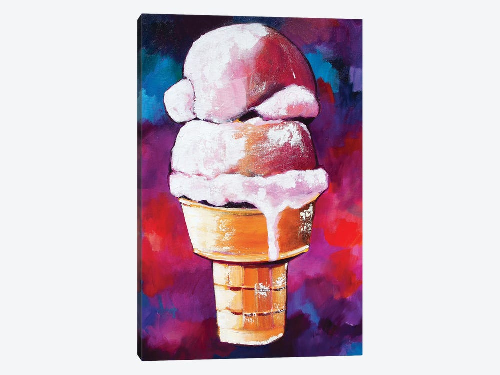 Ice Cream At Sunset by Laurel Greenfield 1-piece Canvas Wall Art