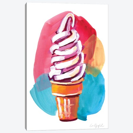Ice Cream In May I Canvas Print #LGF36} by Laurel Greenfield Canvas Print
