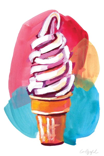 Laurel Greenfield: Ice Cream In May I by Laurel Greenfield