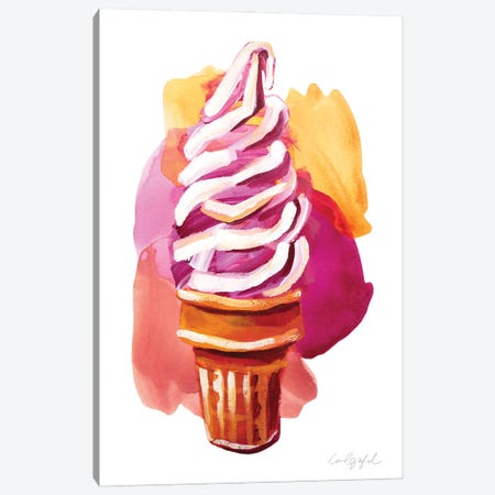 Ice Cream In May II Canvas Print #LGF37} by Laurel Greenfield Canvas Art Print