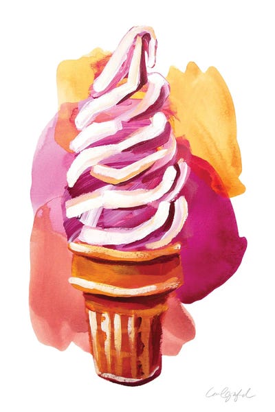 Laurel Greenfield: Ice Cream In May II by Laurel Greenfield