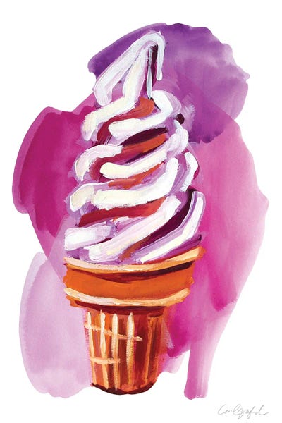 Laurel Greenfield: Ice Cream In May III by Laurel Greenfield