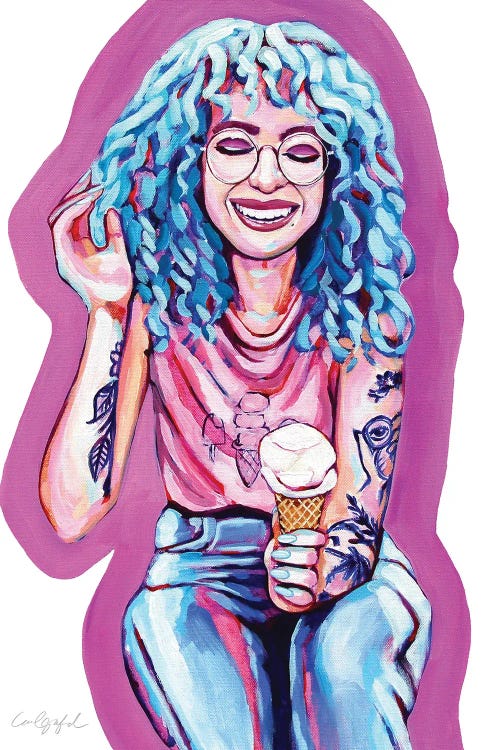 Ice Cream For Hannah by Laurel Greenfield wall art