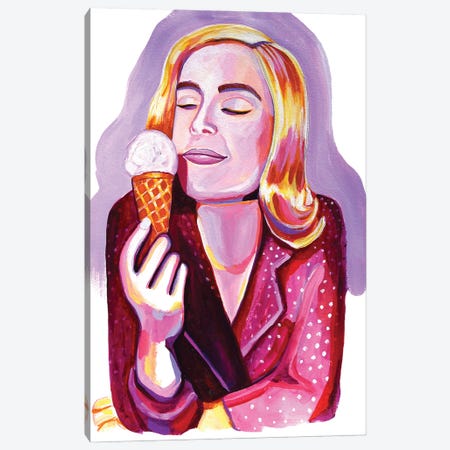 Ice Cream Gaze Canvas Print #LGF44} by Laurel Greenfield Canvas Wall Art