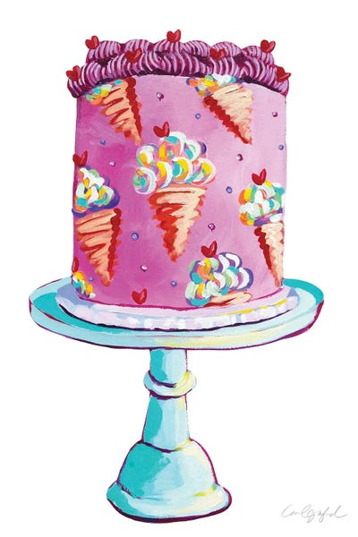 Laurel Greenfield: Ice Cream Cake by Laurel Greenfield