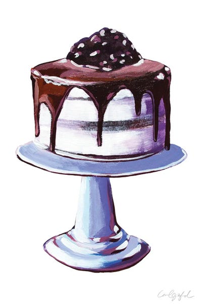 Laurel Greenfield: Chocolate Drip with Vanilla Ice Cream by Laurel Greenfield