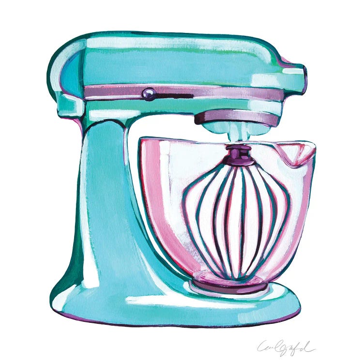 Kitchen Aid Mixer by Laurel Greenfield canvas print