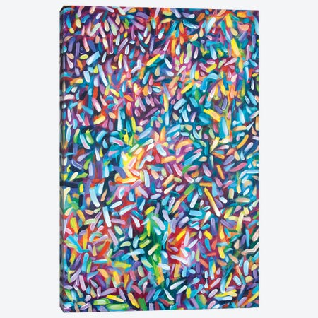 Rainbow Sprinkles Canvas Print #LGF82} by Laurel Greenfield Canvas Art Print