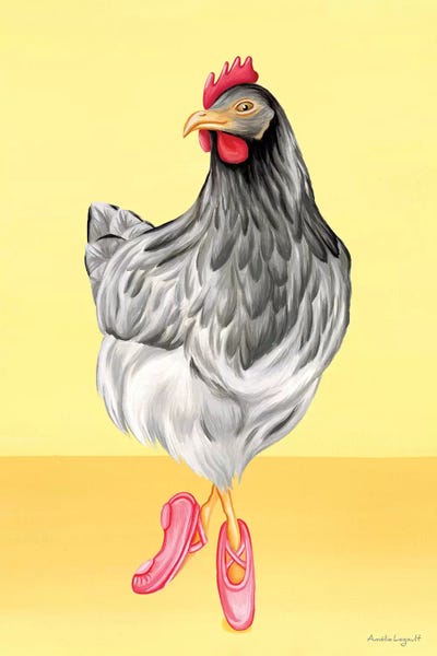 Chickens & Roosters: Hen Ballerina by Amélie Legault