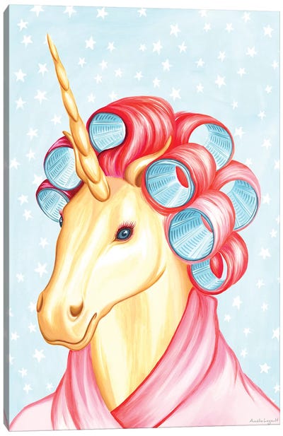 Unicorn Canvas Art Print - Amélie Legault