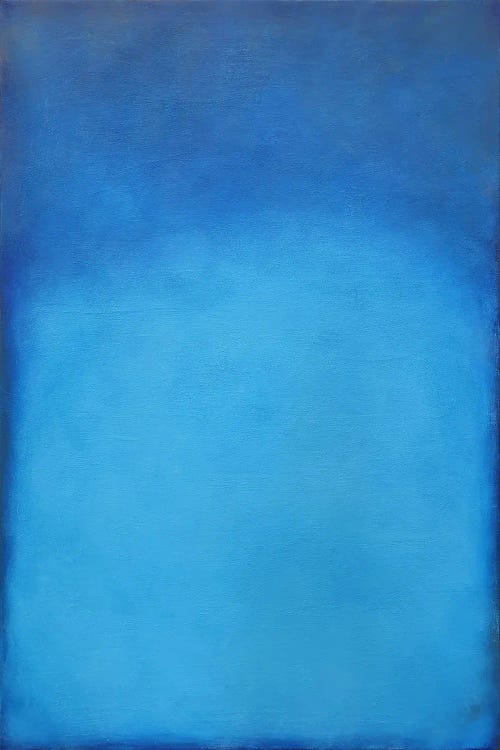 Blue Atmospheric by Leon Grossmann wall art