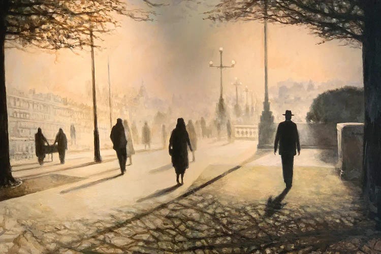 Afternoon In Paris by Lawrence Gipe wall art