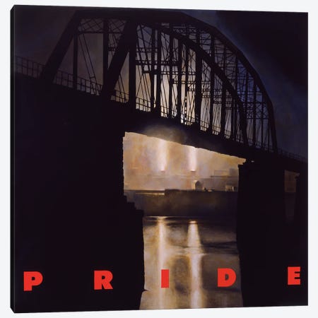 Pride Canvas Print #LGP8} by Lawrence Gipe Art Print