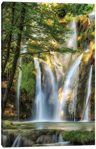 La Cascade Canvas Art Print - Waterfalls