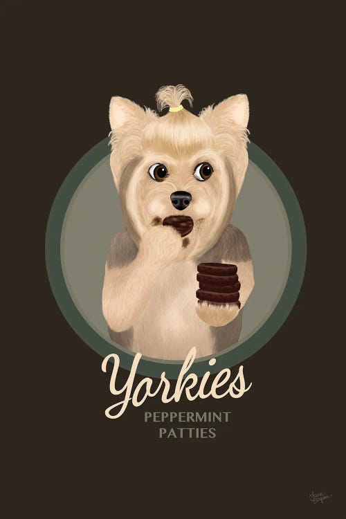 Yorkies Peppermint Patties (Dark Chocolate)