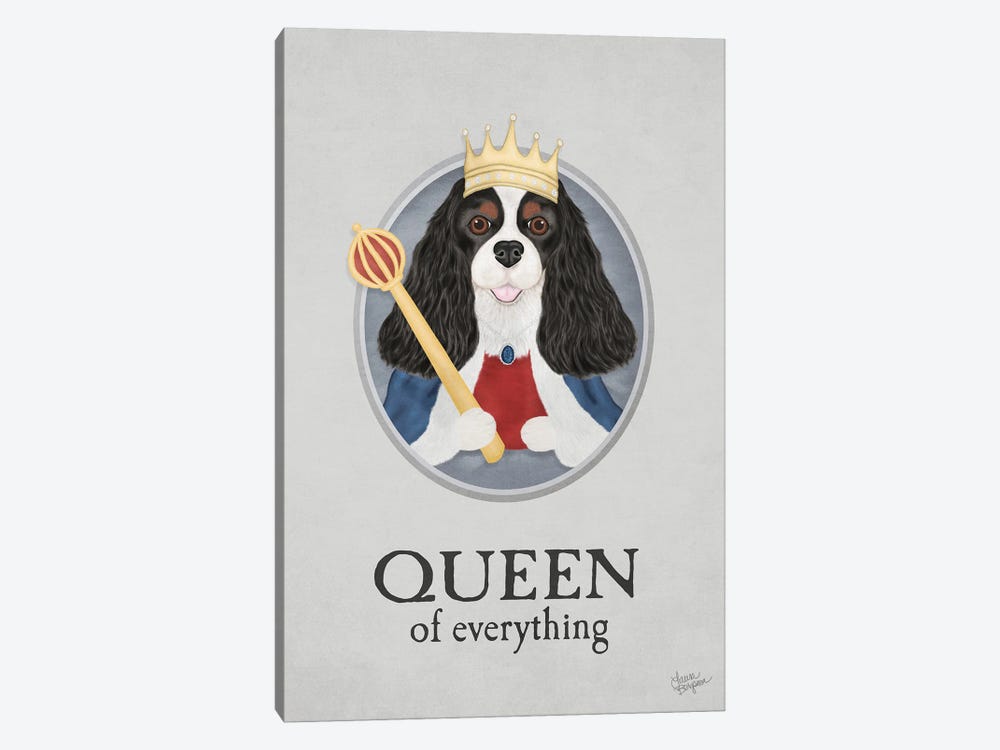 Queen Of Everything (Tricolor) by Laura Bergsma 1-piece Canvas Print
