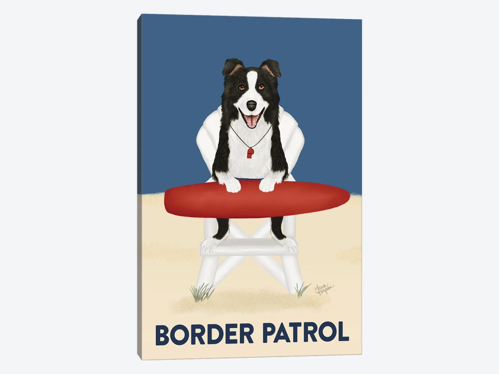 Border Patrol by Laura Bergsma 1-piece Art Print