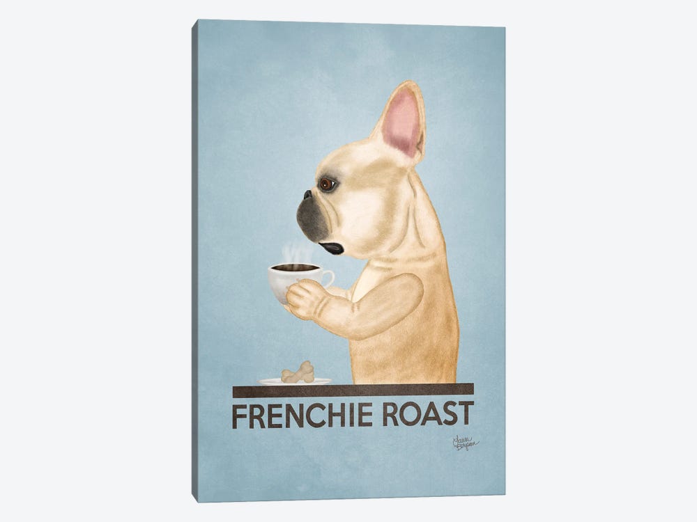 Frenchie Roast (Fawn) by Laura Bergsma 1-piece Canvas Art Print