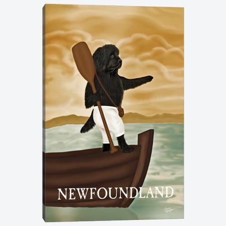 Newfoundland Canvas Print #LGS61} by Laura Bergsma Canvas Artwork