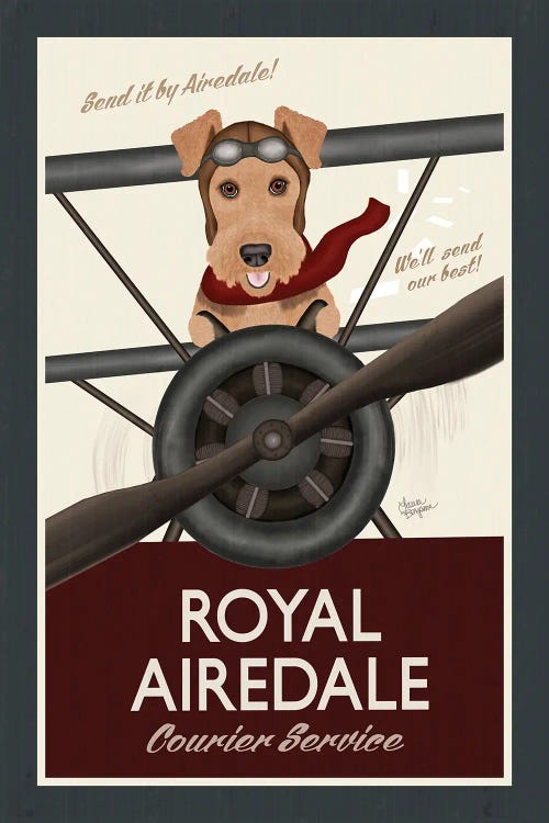 Royal Airedale (Red)