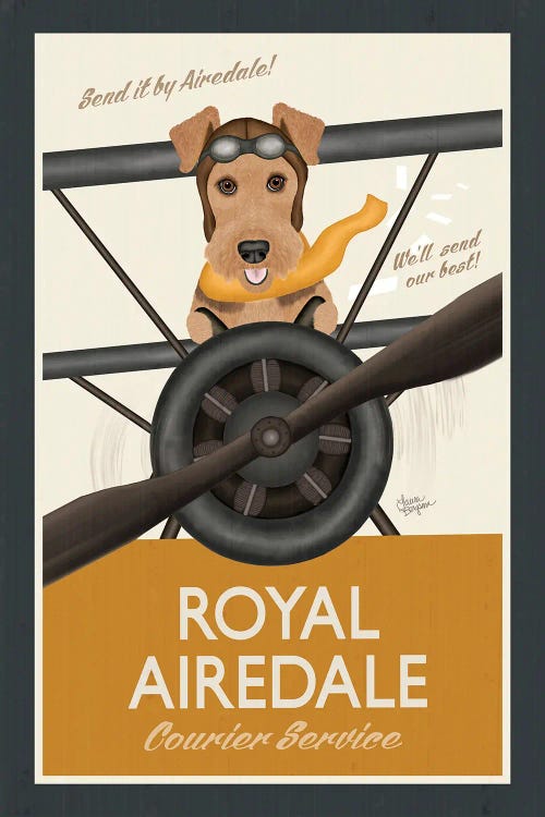 Royal Airedale (Yellow)