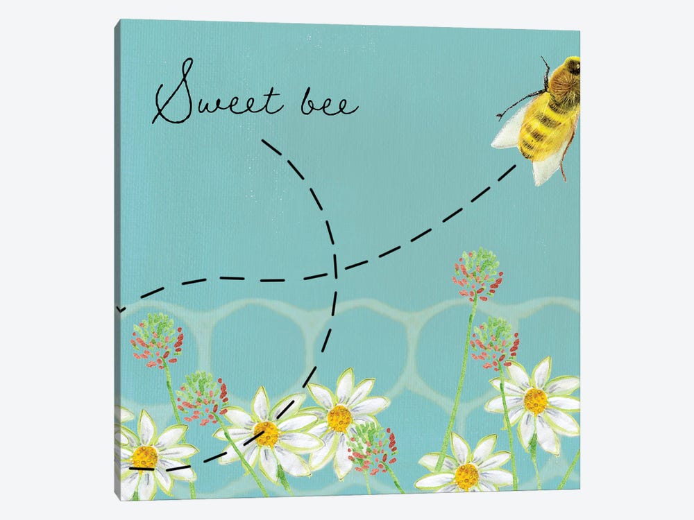 Honeybee Hive I by Alicia Longley 1-piece Canvas Artwork