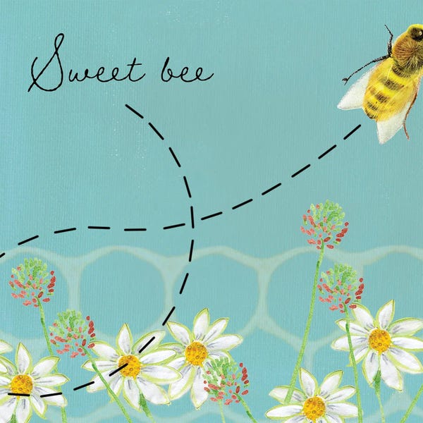 Daisies: Honeybee Hive I by Alicia Longley