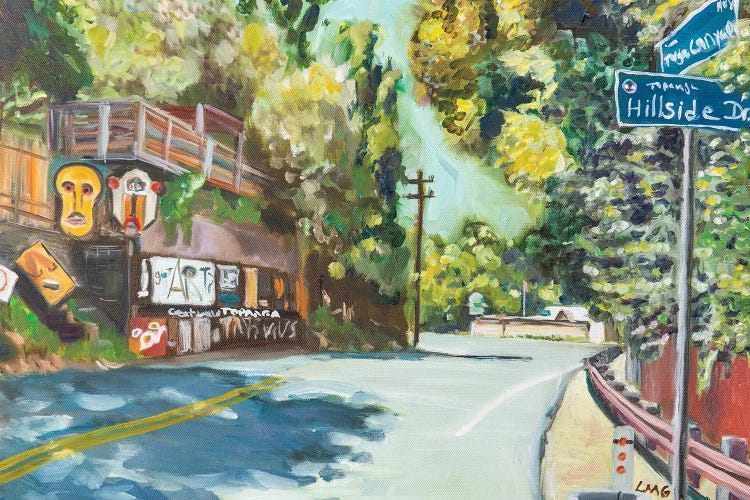 Great Wall Of Topanga by Lisa Goldfarb wall art